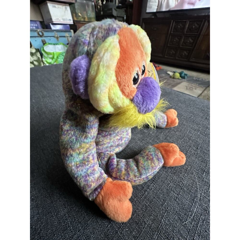 TY Beanie Baby Bananas Ape Orangutan plush Animal toy Vtg 2000 - Picture 4 of 8